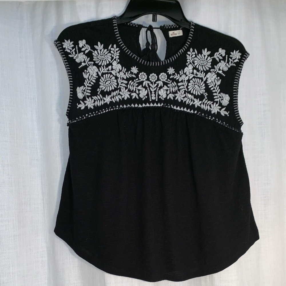 Hollister Boho Sleeveless Top with Tassels